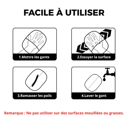 Gant Anti-Poils Nuvra